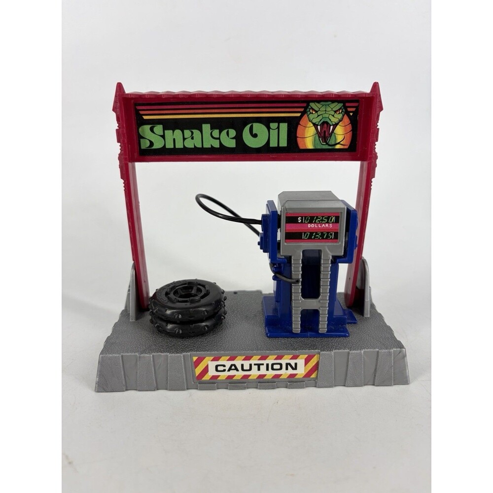 1987 Kenner M.A.S.K. Pit Stop Catapult Toy Snake READ